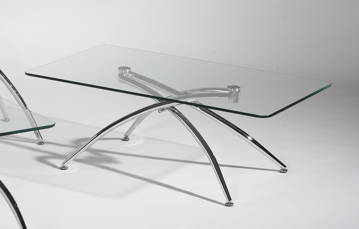 Chintaly Imports Elaine Double Arch Base Cocktail Table