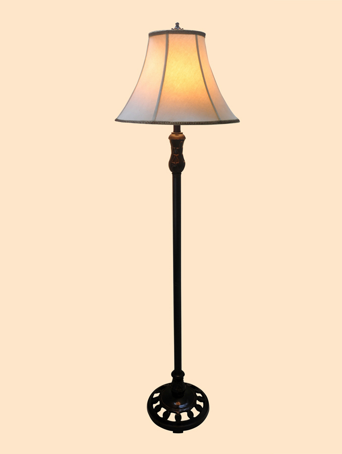 Chintaly Imports 06044 Poly Base Floor Lamp
