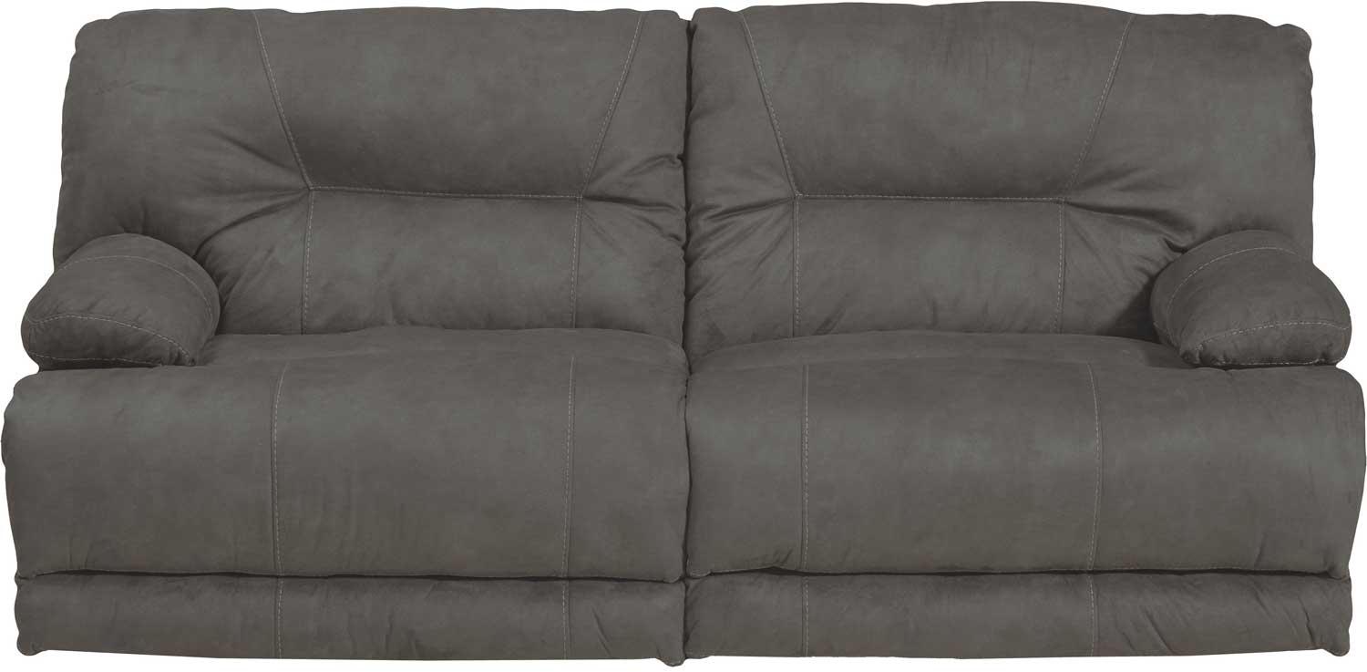 CatNapper Noble Power Lay Flat Reclining Sofa - Slate