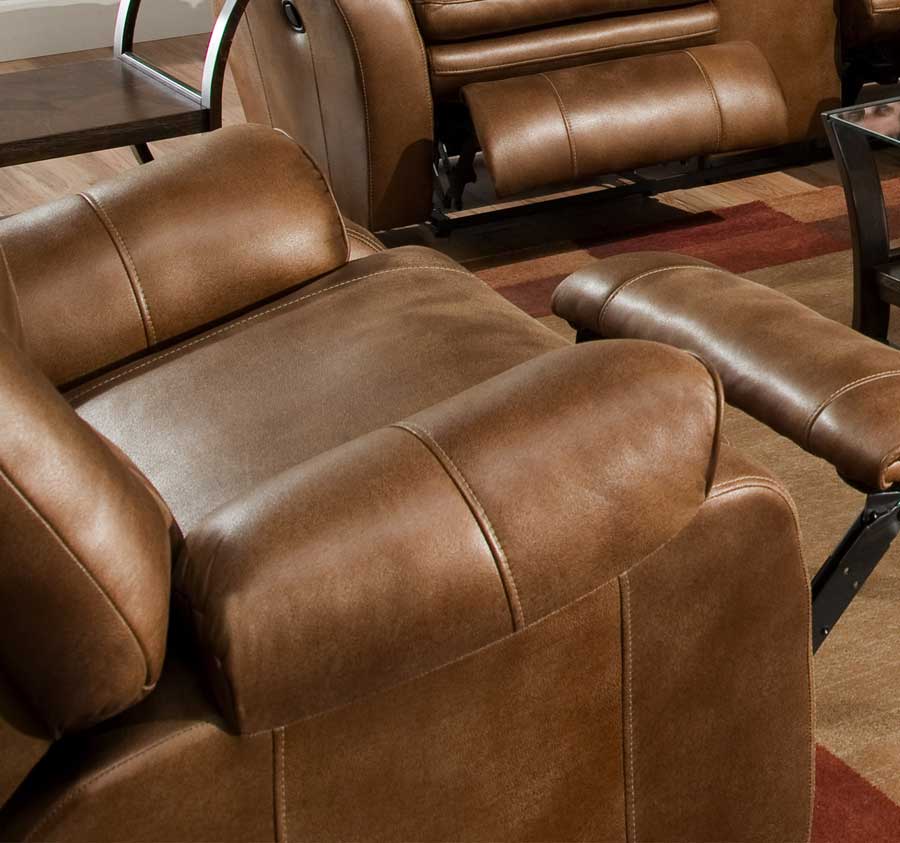 CatNapper Cordoba Extra Wide Cuddler Recliner Wheat CN14104 at