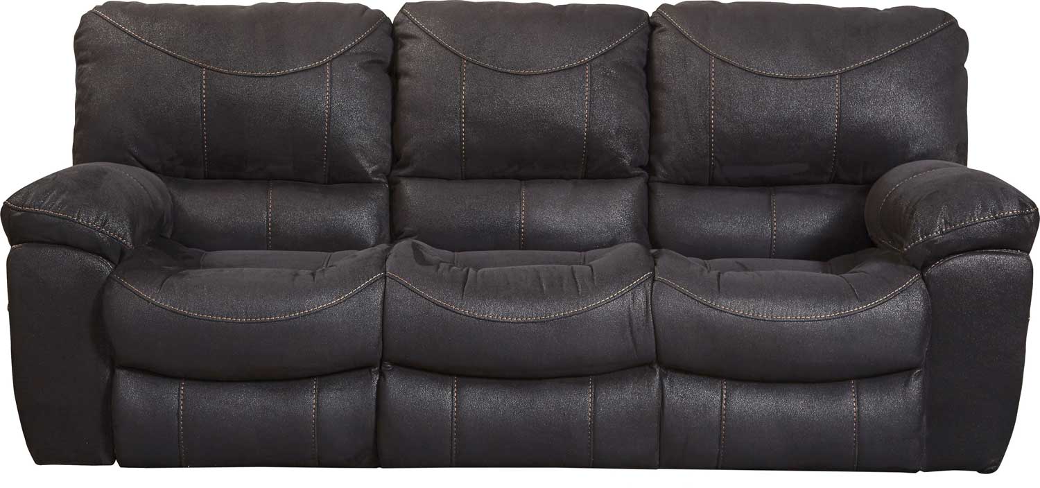 CatNapper Terrance Reclining Sofa - Black