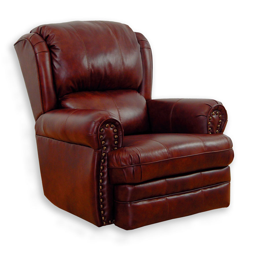 CatNapper Buckingham Leather Rocker Recliner