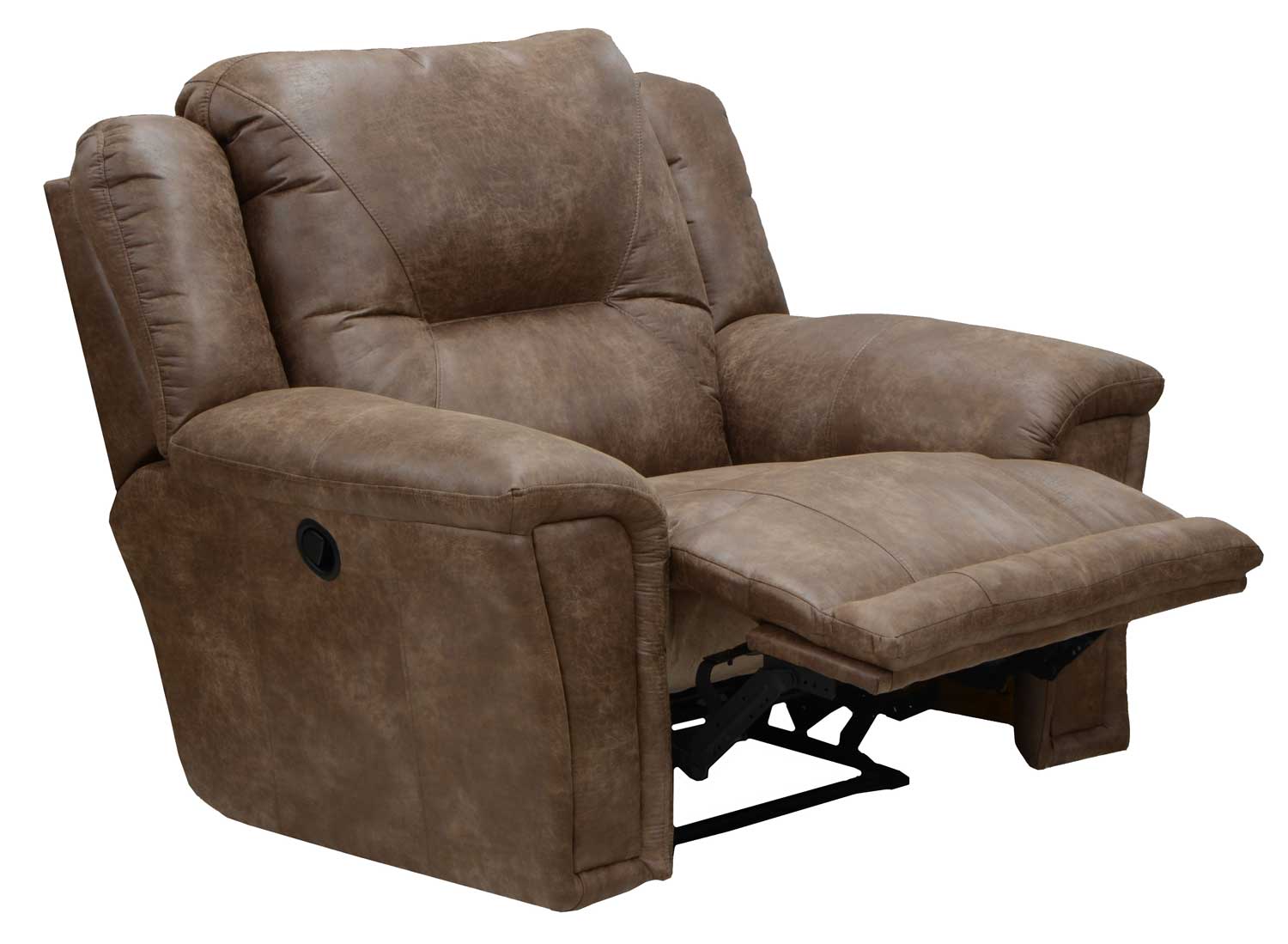CatNapper Collin Power Lay Flat Recliner with X-tra Comfort Footrest - Silt