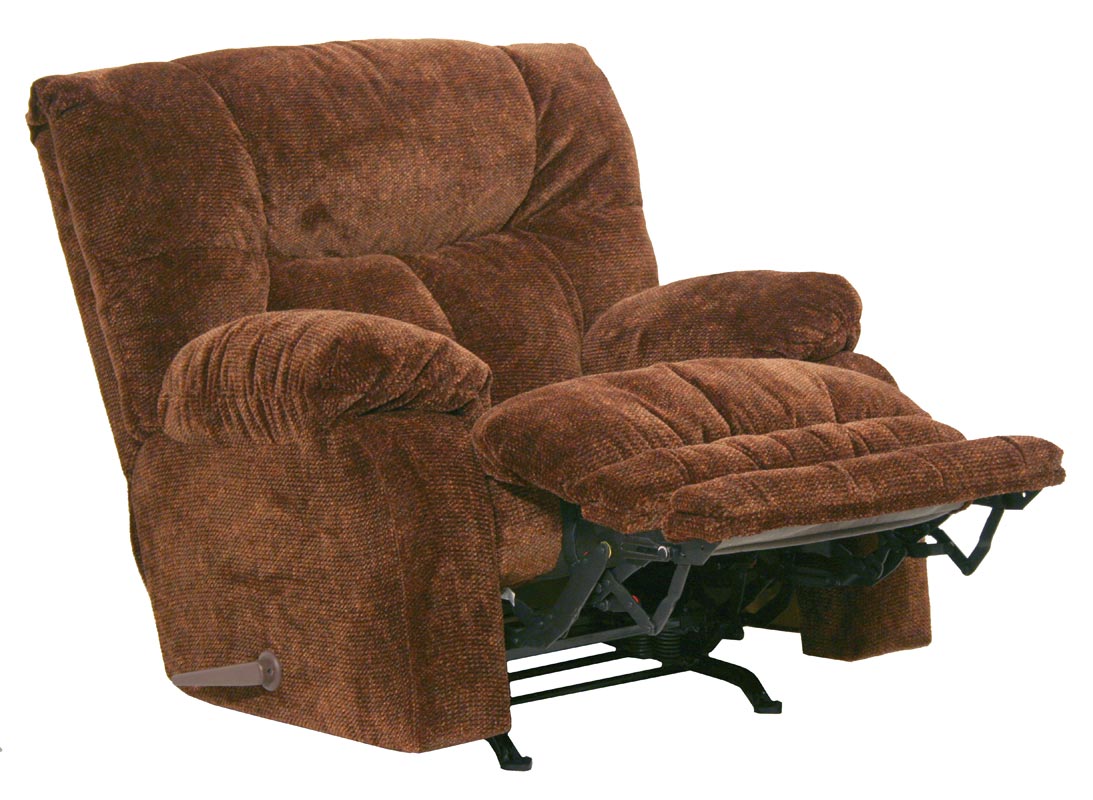 CatNapper Zenith Chaise Rocker Recliner - Chianti