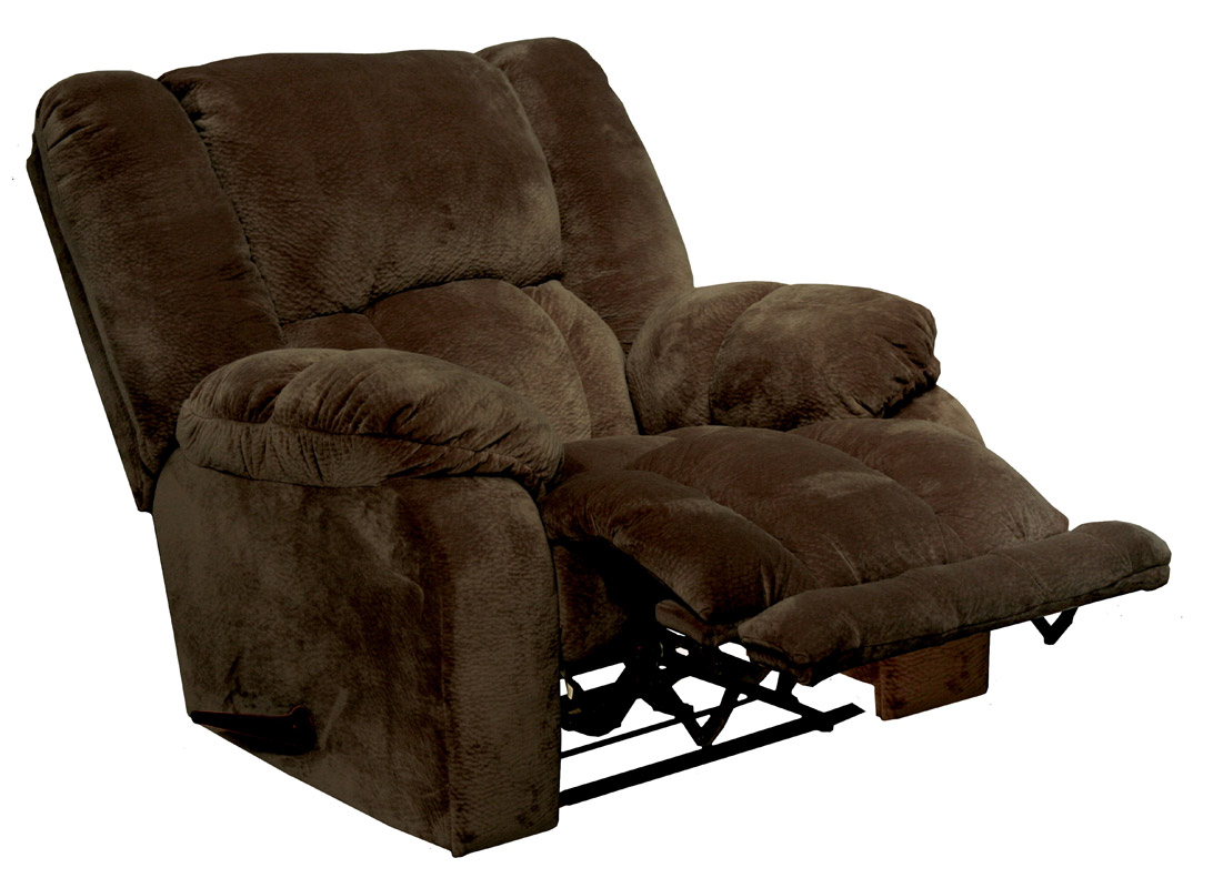 CatNapper Hogan Inch Away Recliner with X-tra Comfort Footrest - Chocolate