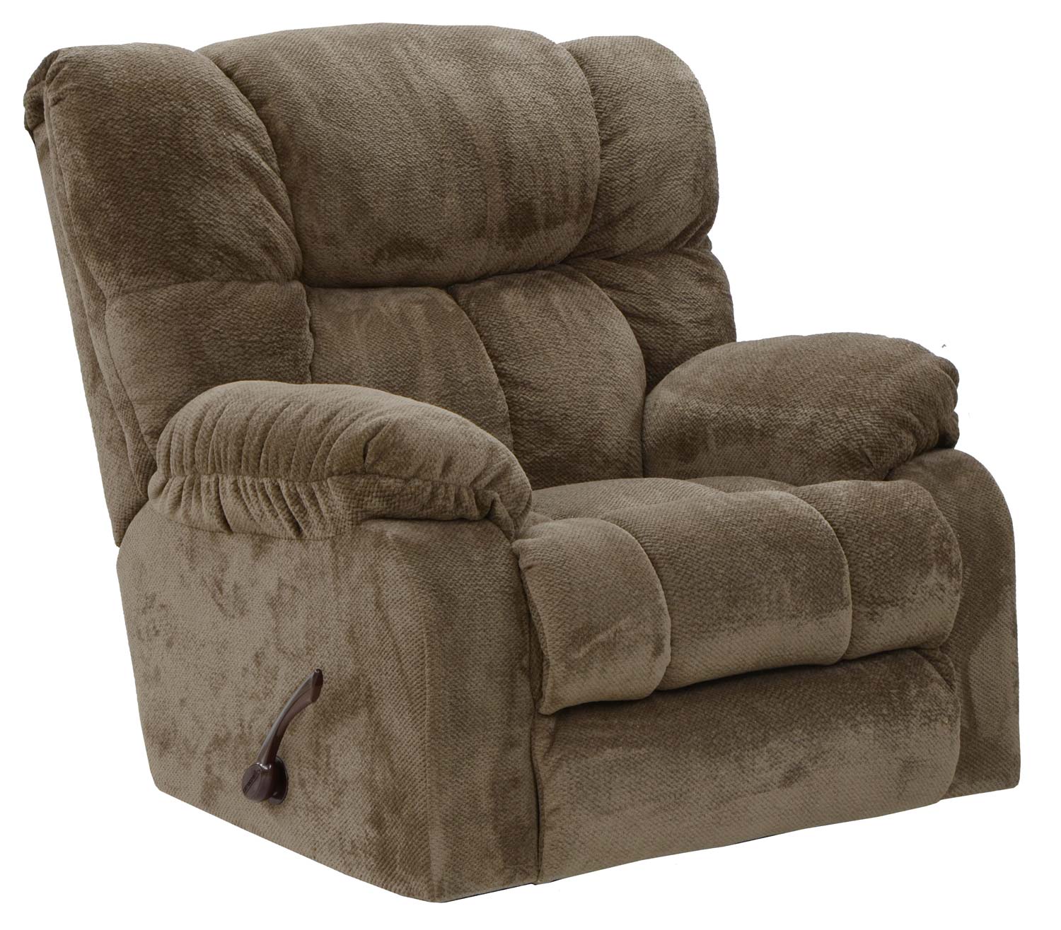 CatNapper Popson X-tra Comfort Chaise Rocker Recliner - Mocha