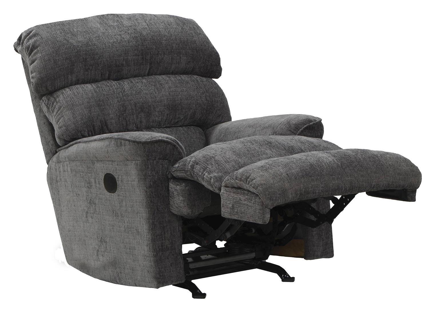CatNapper Pearson Rocker Recliner Chair - Charcoal