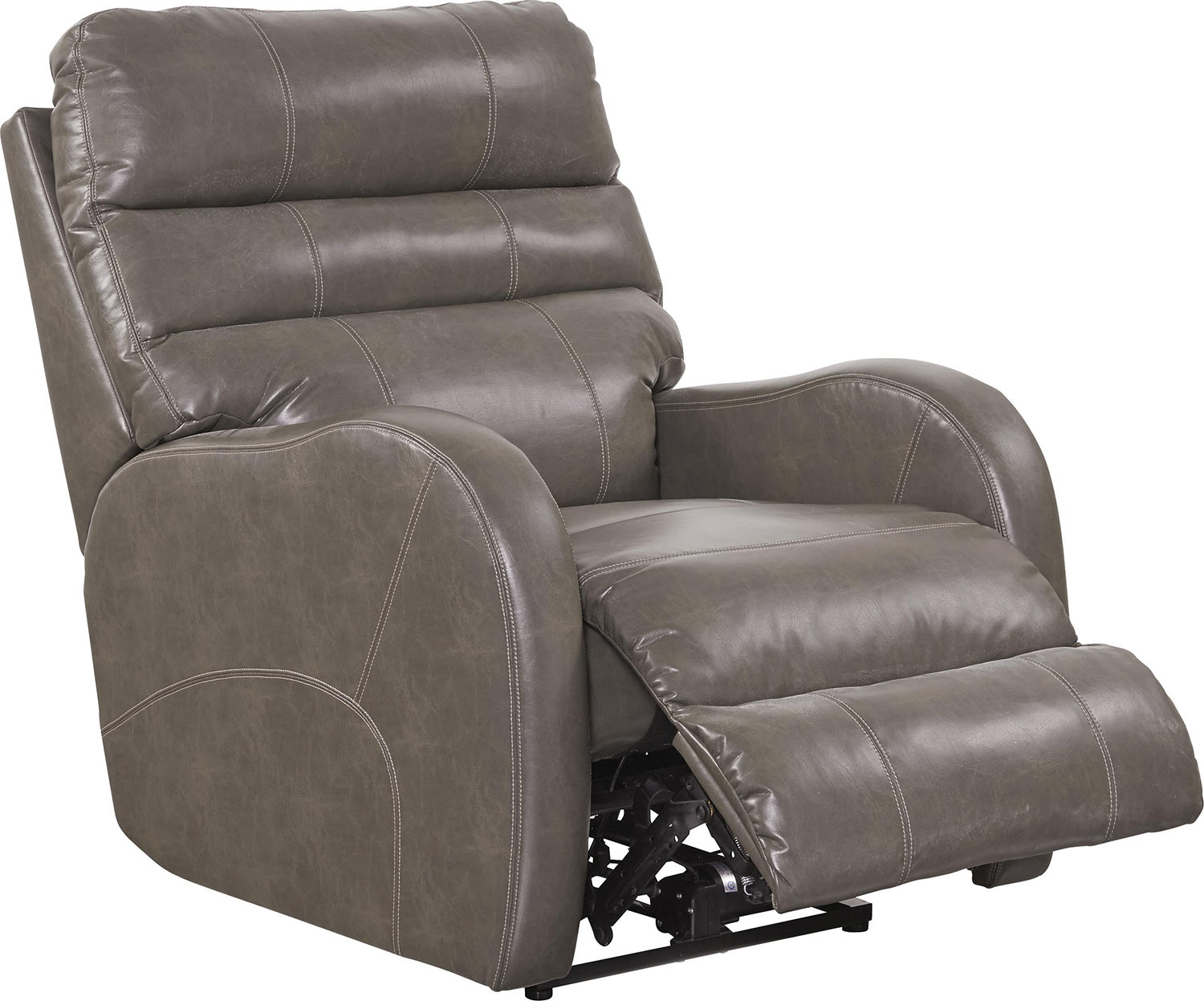 CatNapper Searcy Rocker Recliner Chair - Ash