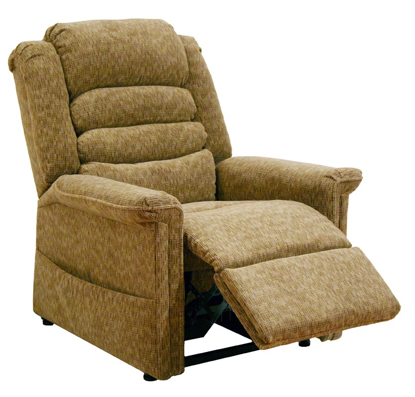 CatNapper Soother Power Lift Full Lay-Out Chaise Recliner with Heat and Massage - Autumn