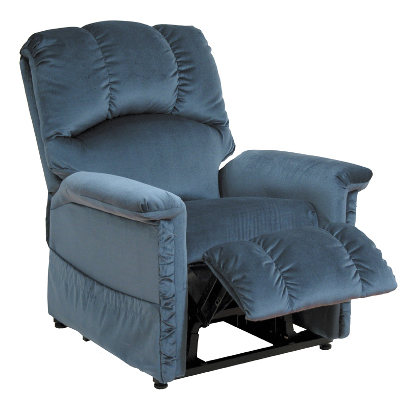 CatNapper Champion Power Lift Lounger Recliner - Blue