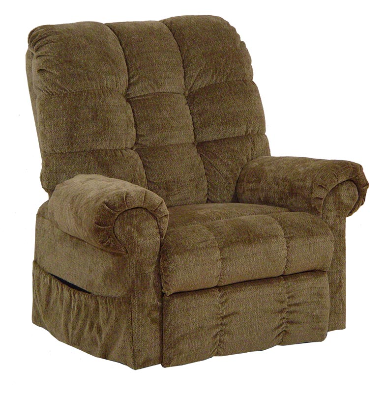 CatNapper Omni Power Lift Full Lay-Out Chaise Recliner - Thistle