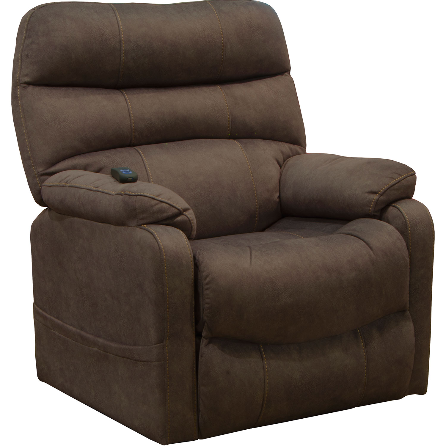 CatNapper Buckley Power Lift Recliner Chair - Chocolate