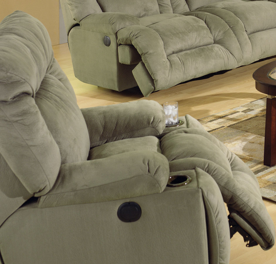 CatNapper Jackpot Power Chaise Recliner with Cupholders