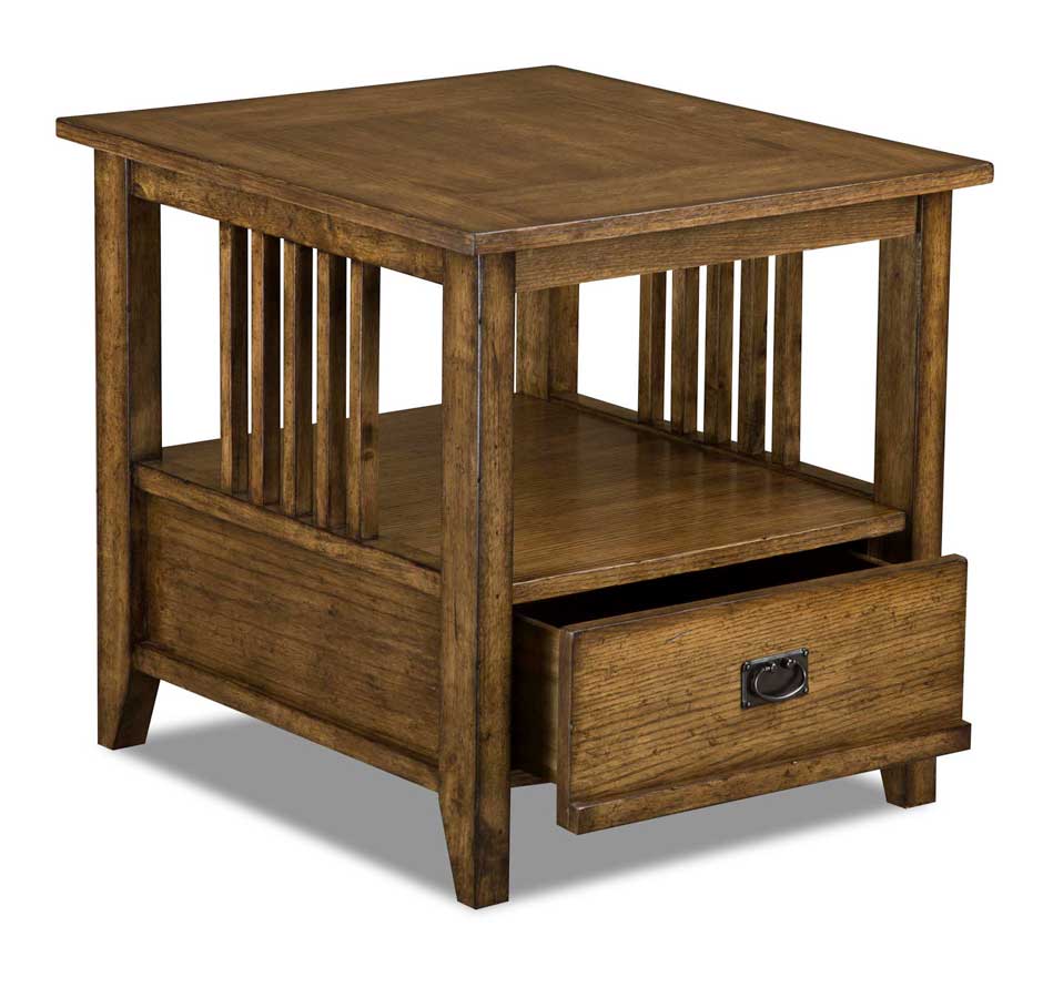 CatNapper 871 Series End Table-Drawer