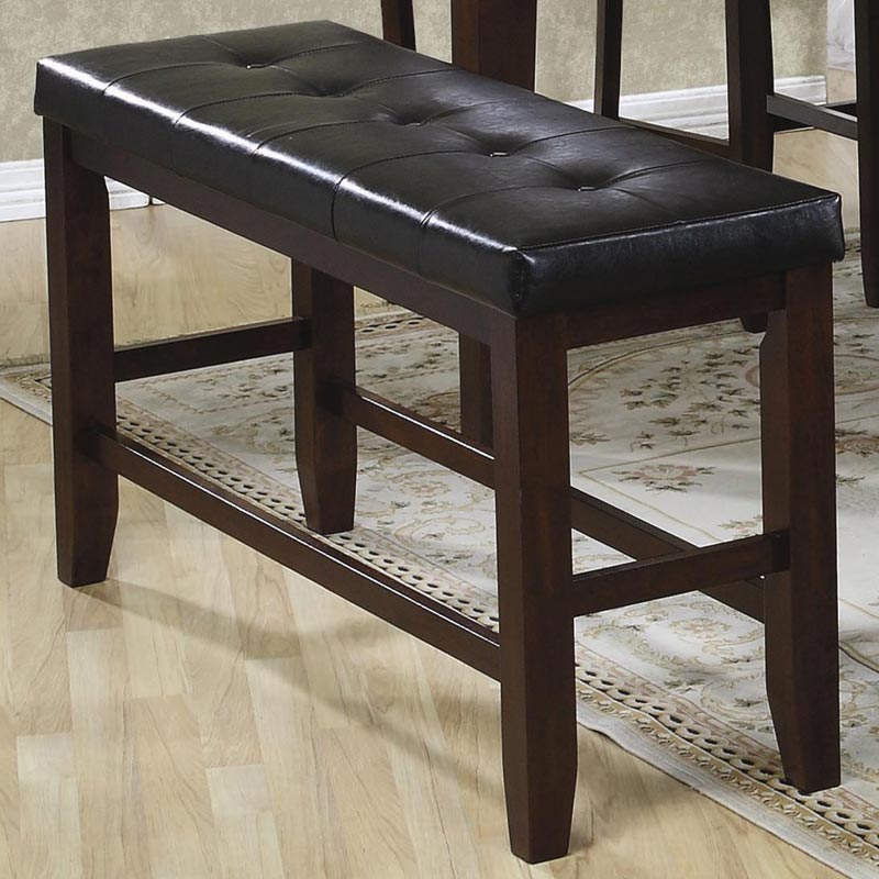 Coaster Imperial Counter Height Upholstered Bench