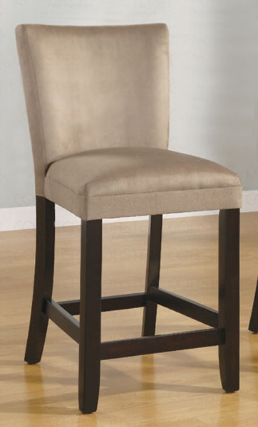 Coaster Bloomfield 24 Inch Microfiber Counter Stool - Taupe