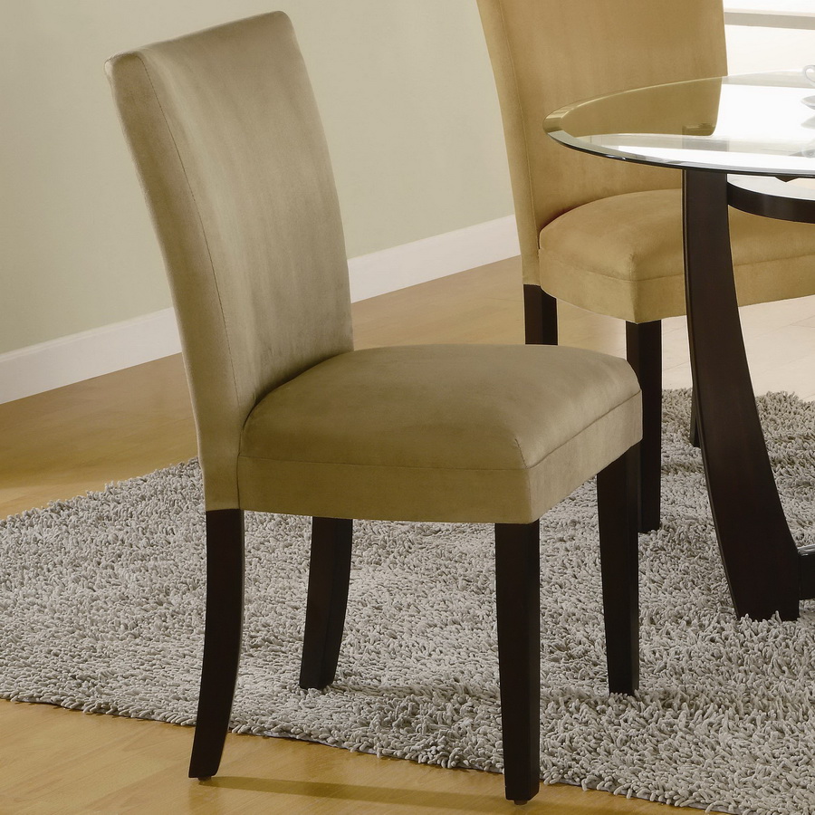 Coaster Bloomfield Taupe Parson Chair