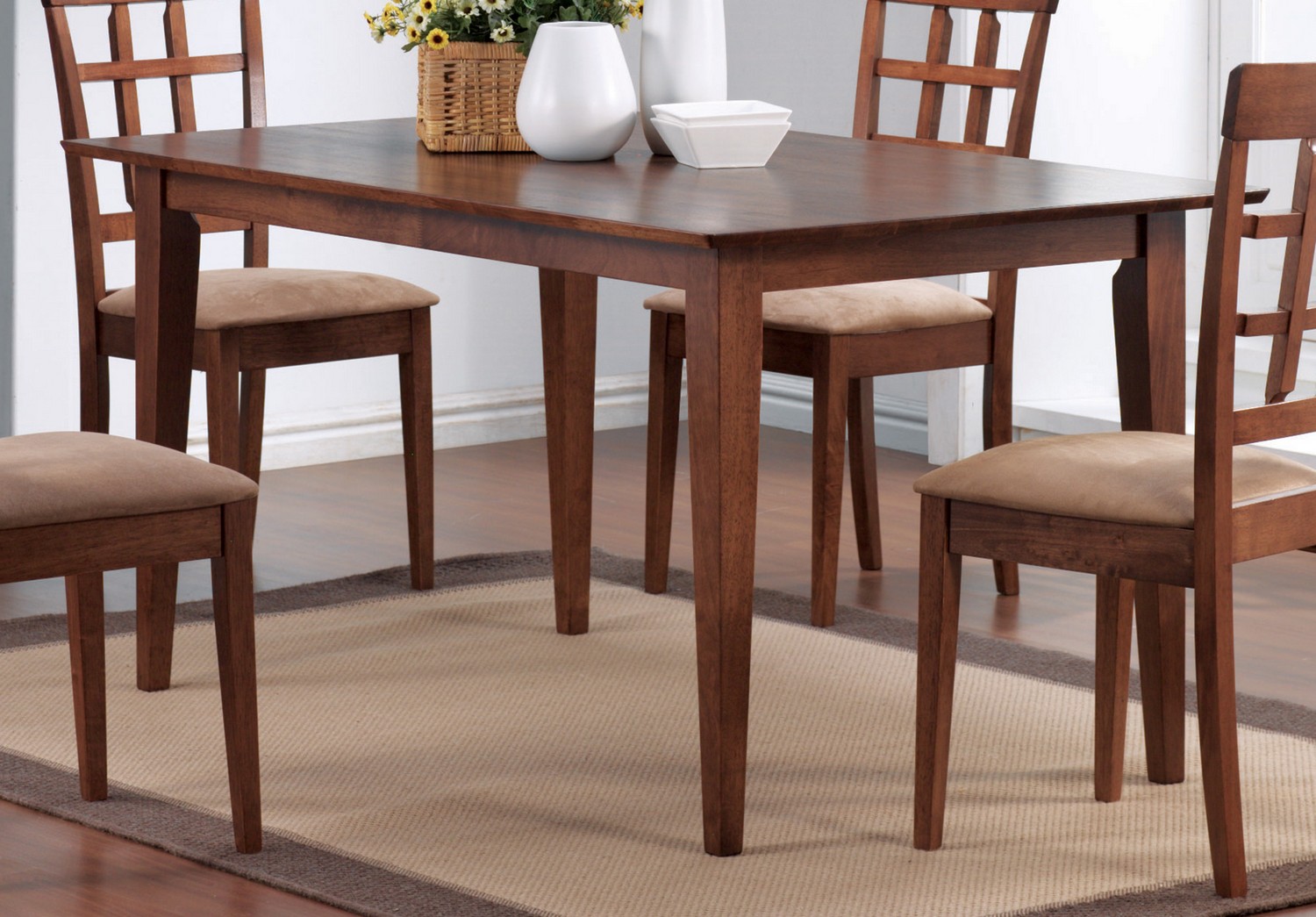 Coaster 101771 Dining Table - Chestnut