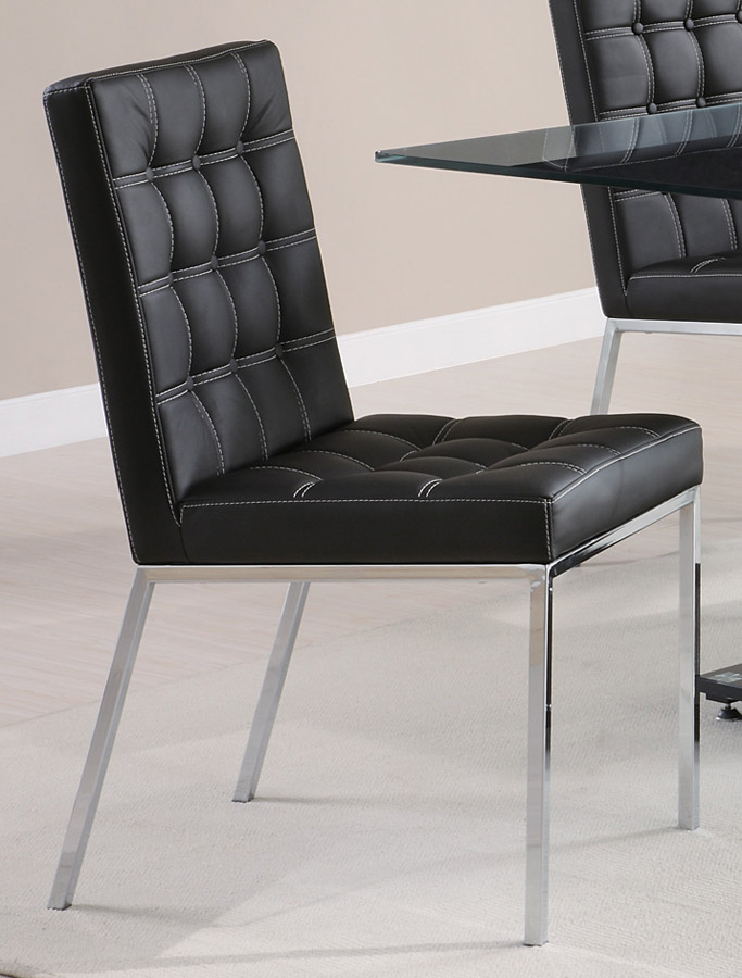 Coaster Rolien Chrome Dining Chair