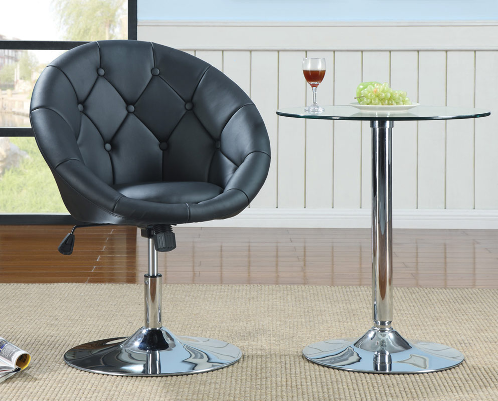 Coaster 10258X Swivel Chair - Black