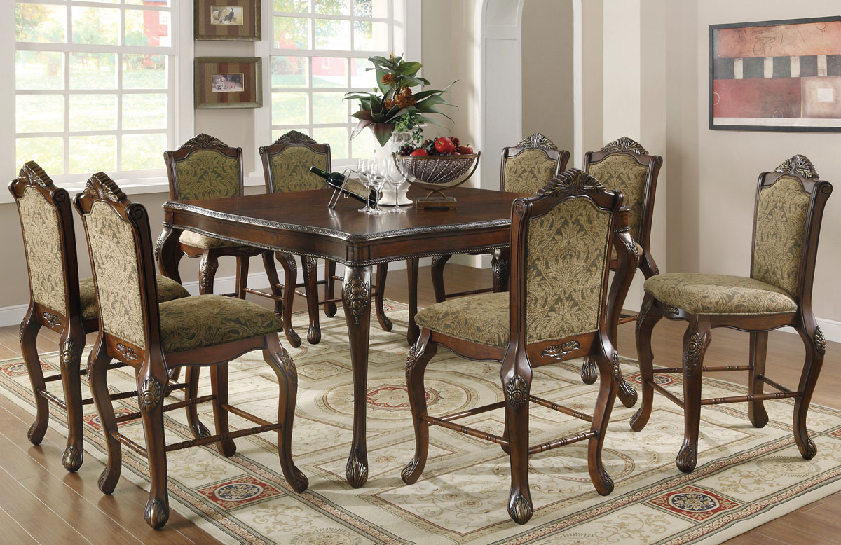 Coaster Andrea Counter Height Dining Set