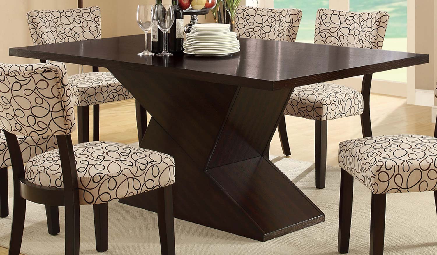 Coaster Libby Dining Table - Cappuccino