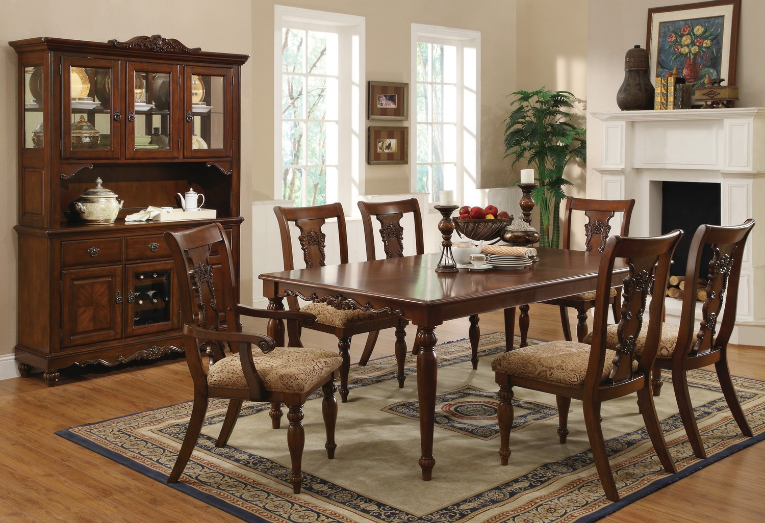 Coaster Addison Dining Set - Coffee Coaster Addison Dining Set - Coffee