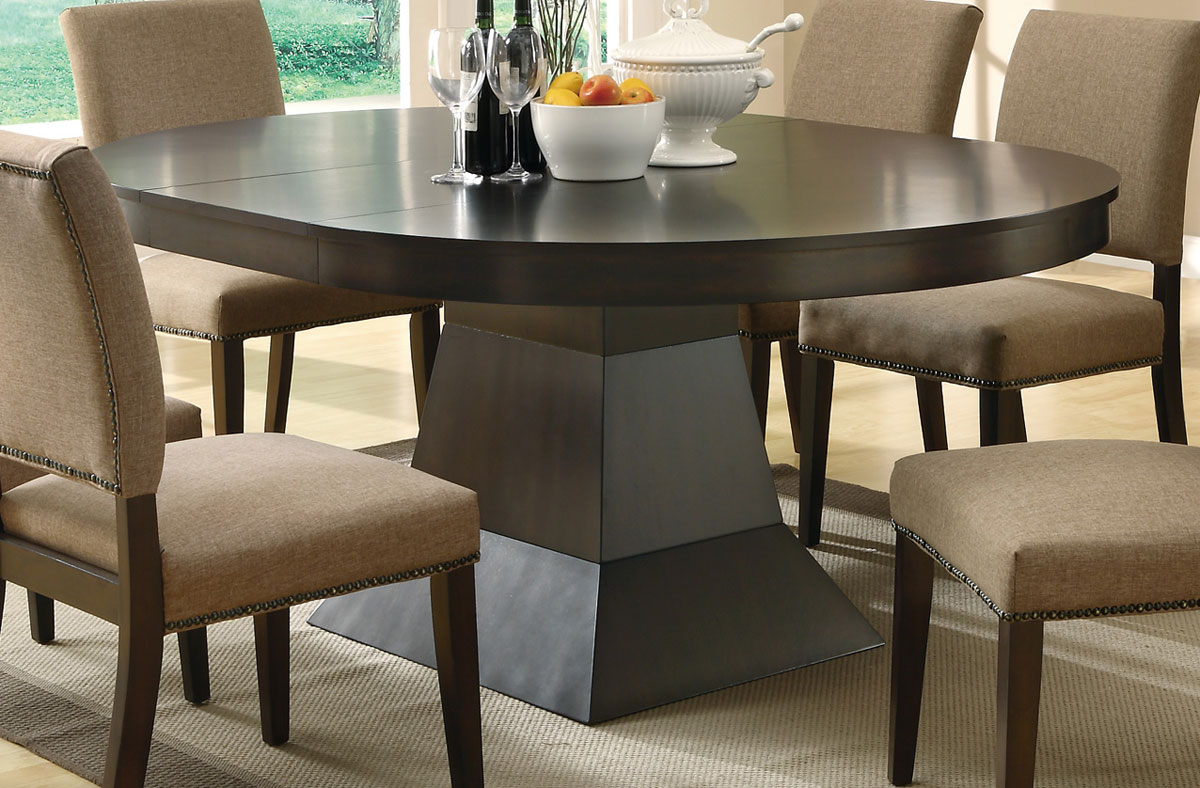 Coaster Myrtle Pedestal Dining Table