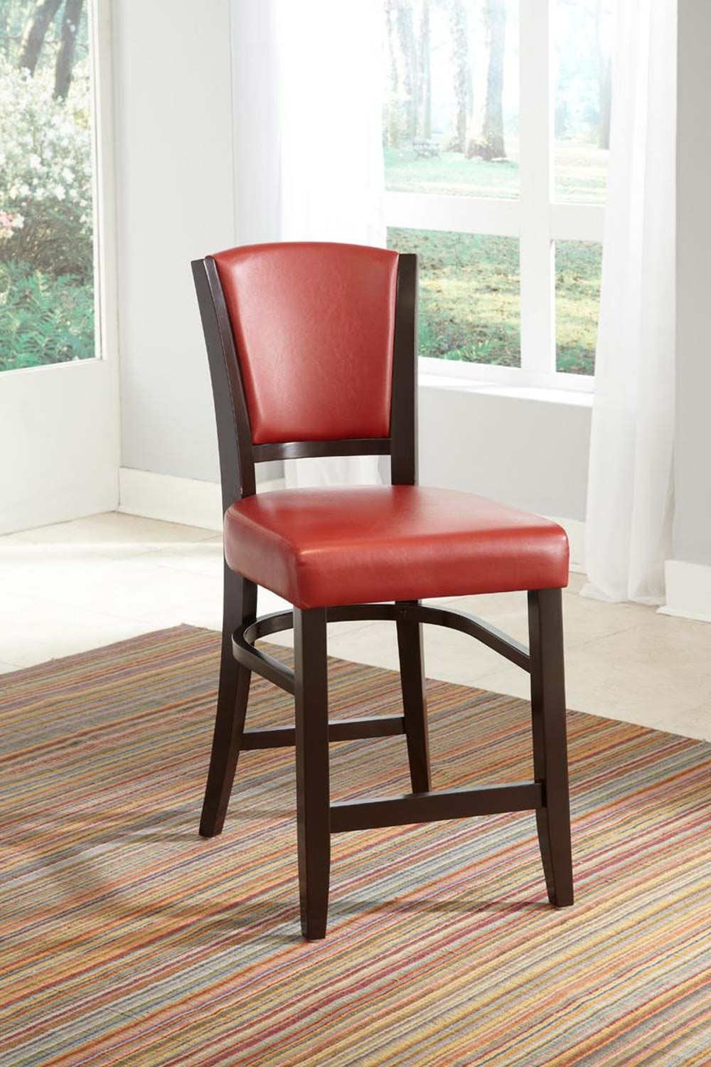 Coaster Mix & Match Counter Side Chair - Red