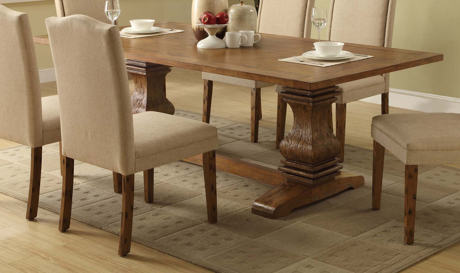 Coaster Parkins Dining Table - Coffee
