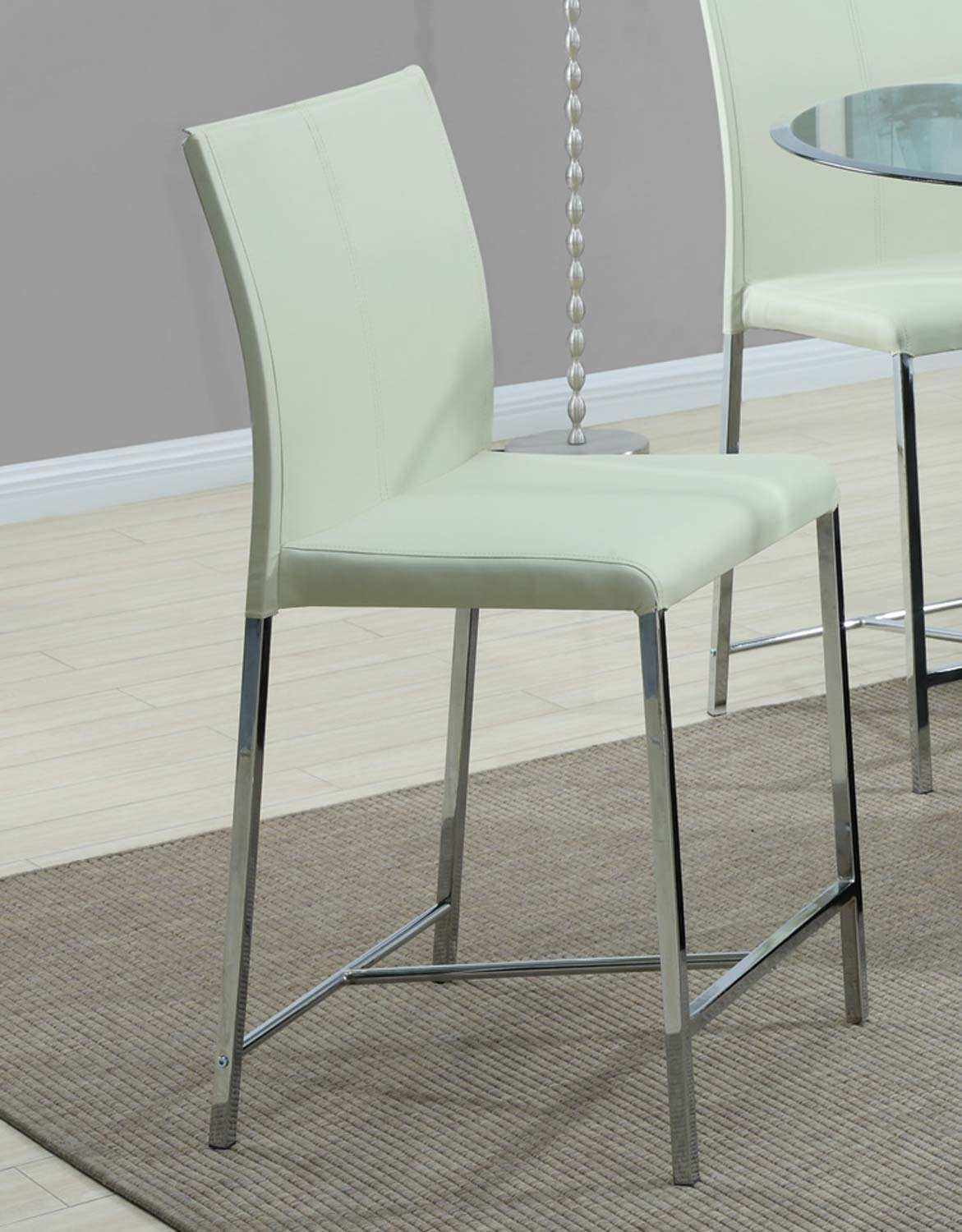 Coaster 103736 Counter Height Chair - Cream