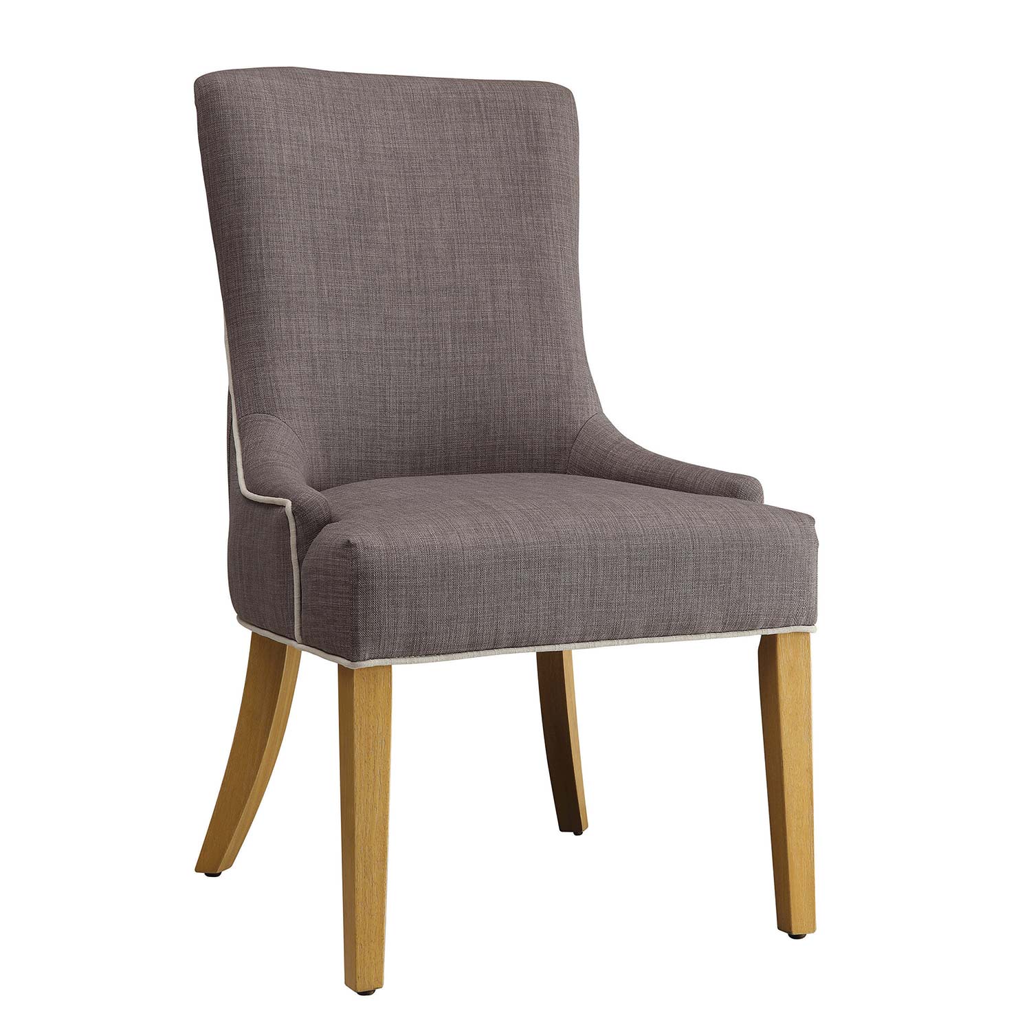 Coaster 104566 Side Chair - Grey/White Woven