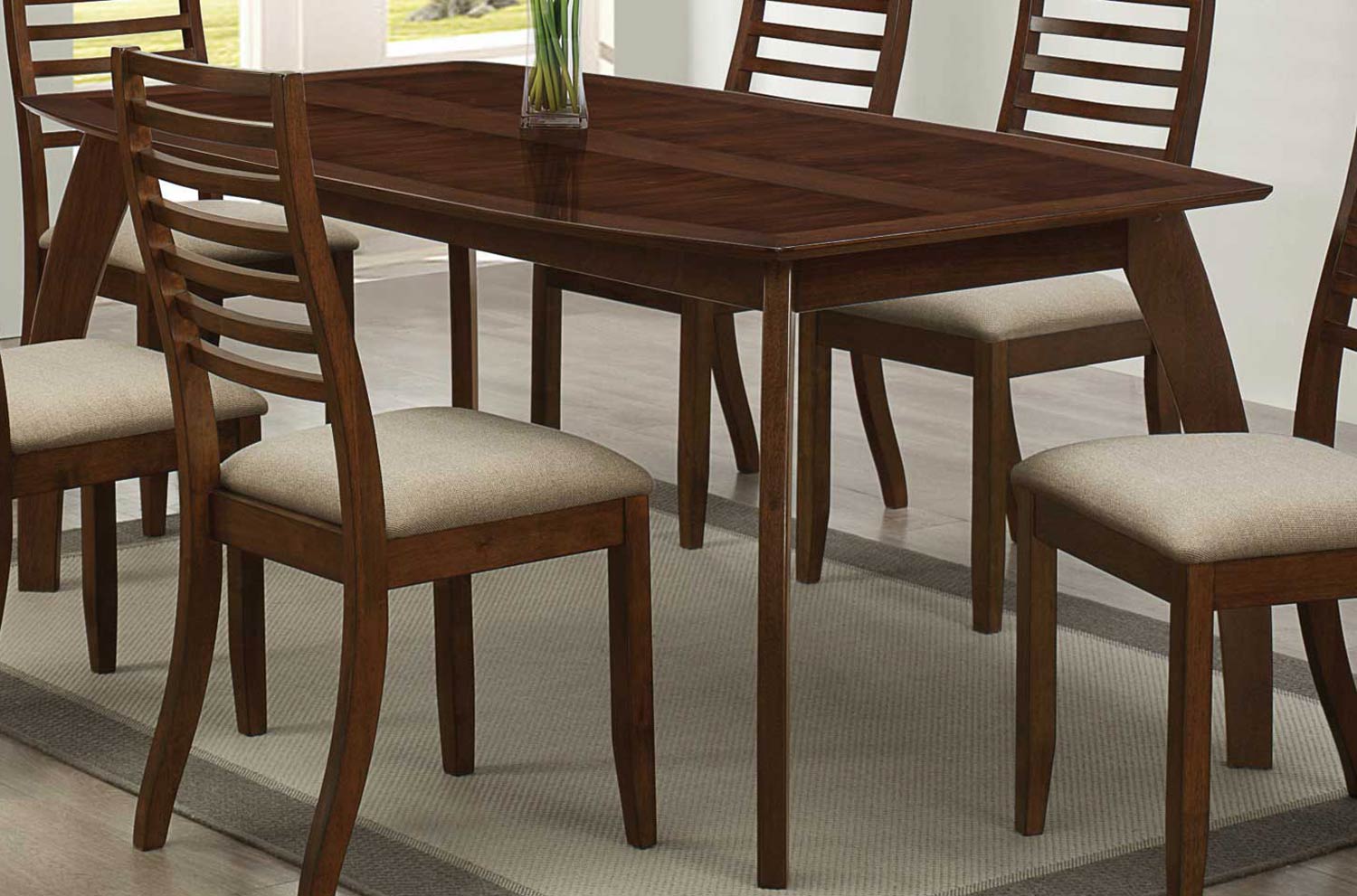 Coaster Stanley Dining Table - Cappuccino