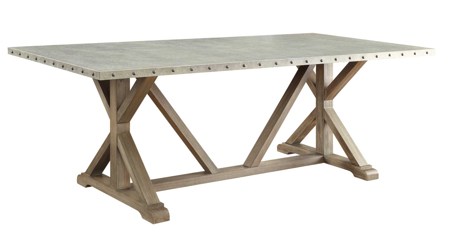 Coaster Webber Dining Table - Driftwood