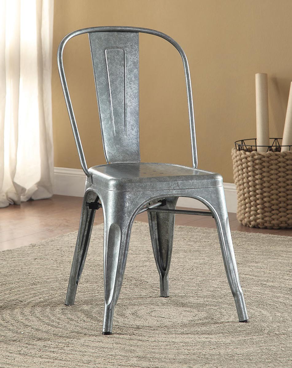 Coaster Bellevue Metal Chair - Galvanize