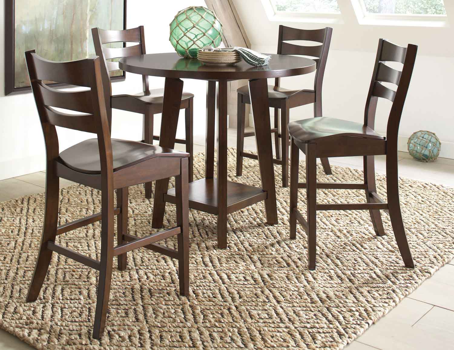 Coaster Byron Counter Height Dining Collection - Dark Brown Coaster Byron Counter Height Dining Collection - Dark Brown