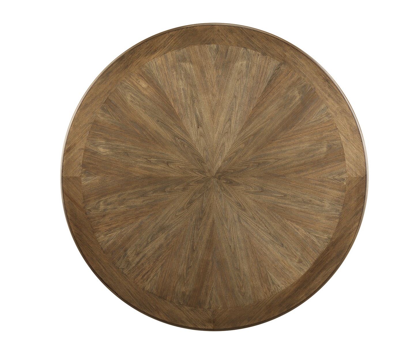 Coaster Willem Round Dining Table - Antique Ash Brown