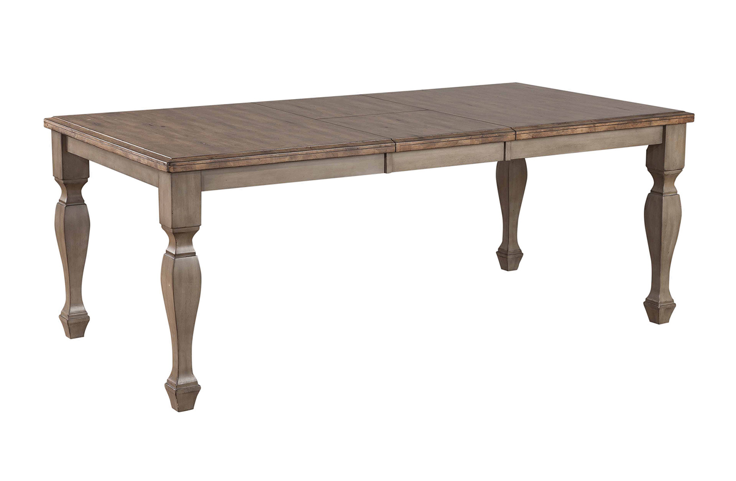 Coaster Riverbend Dining Table - Wheat/Antique Grey