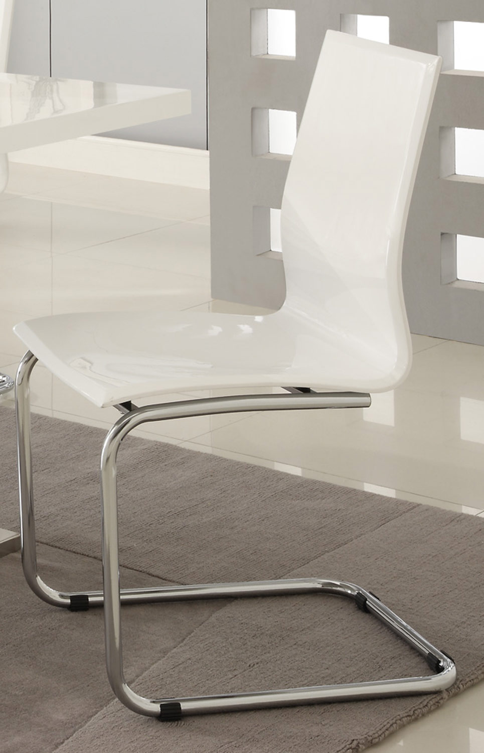 Coaster Mix & Match Side Chair - White