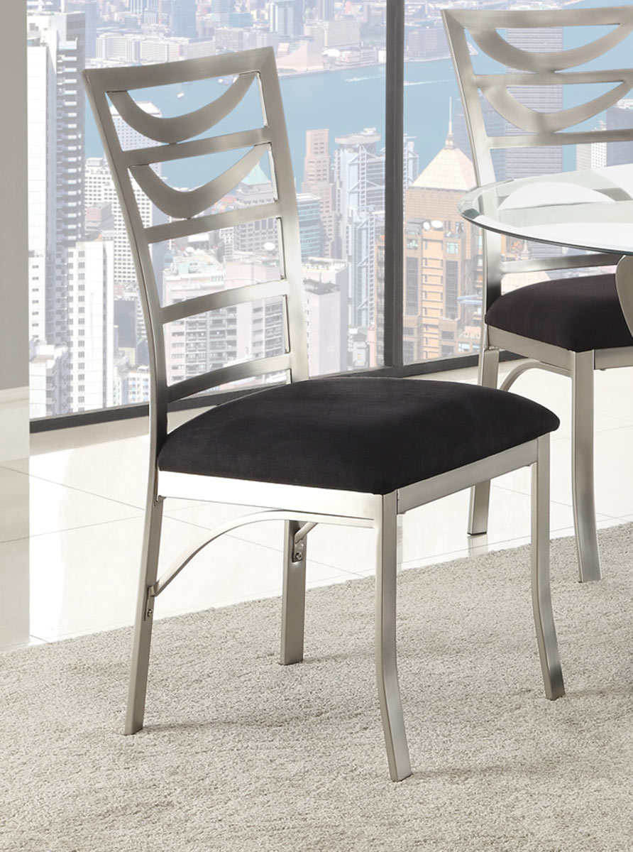 Coaster Tapia Dining Chair - Silver Metal