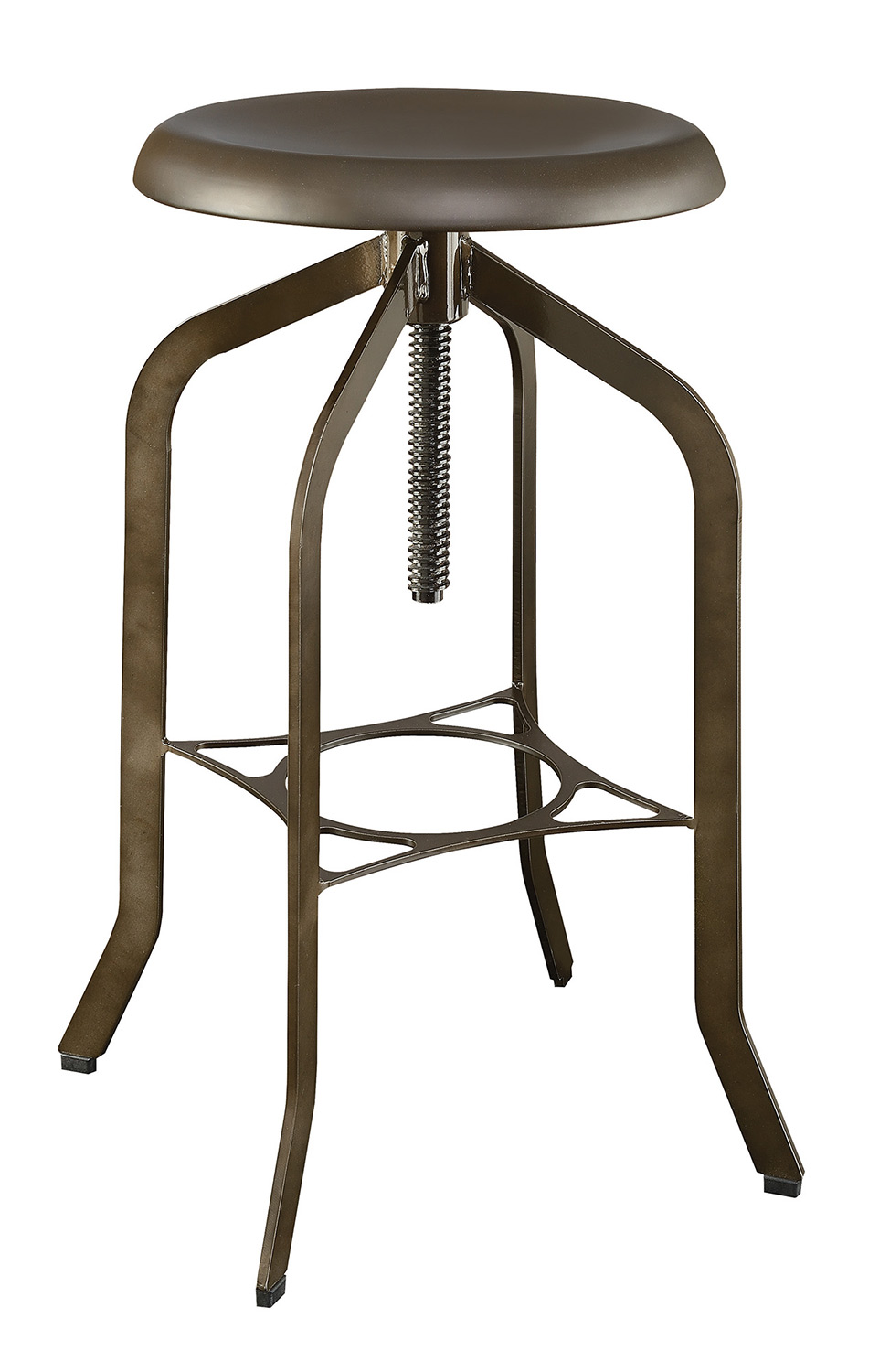 Coaster 182225 Adjustable Bar Stool - Bronze