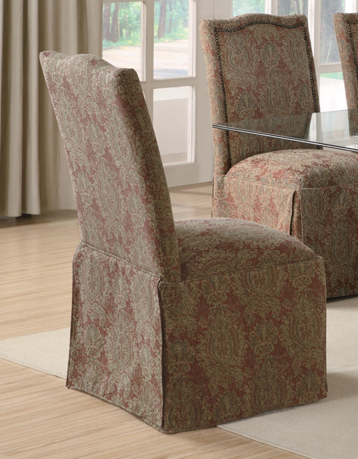 Coaster Slauson Upholstered Parson Chair - Fabric A