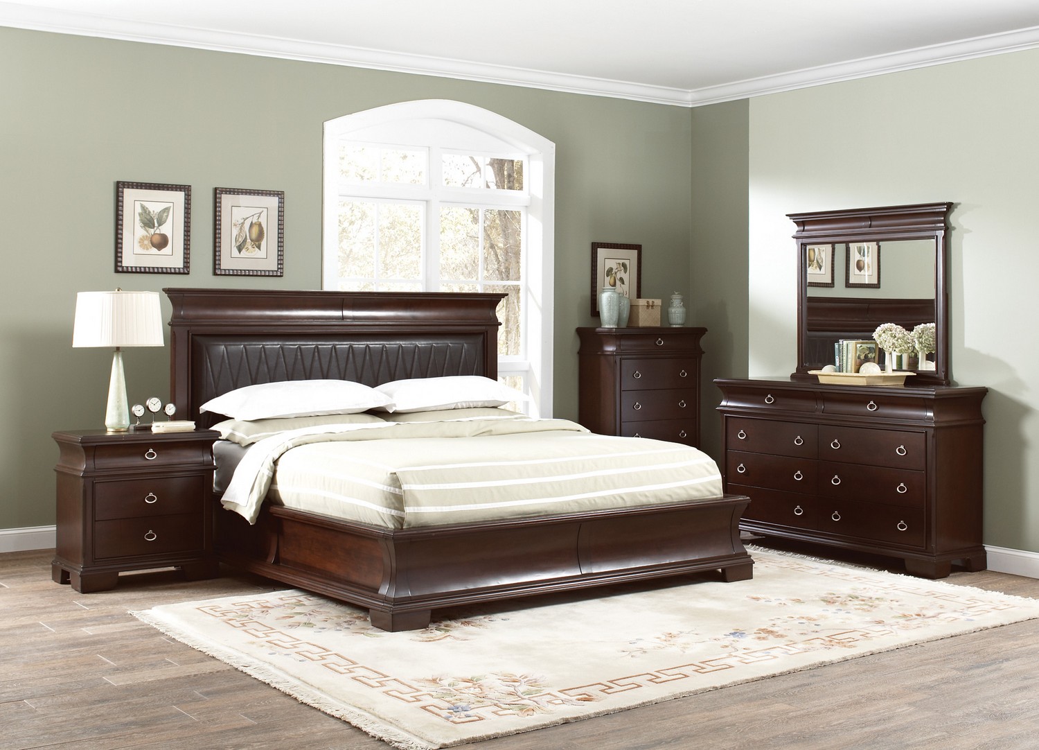 Coaster Kurtis Bedroom Collection - Walnut Coaster Kurtis Bedroom Collection - Walnut