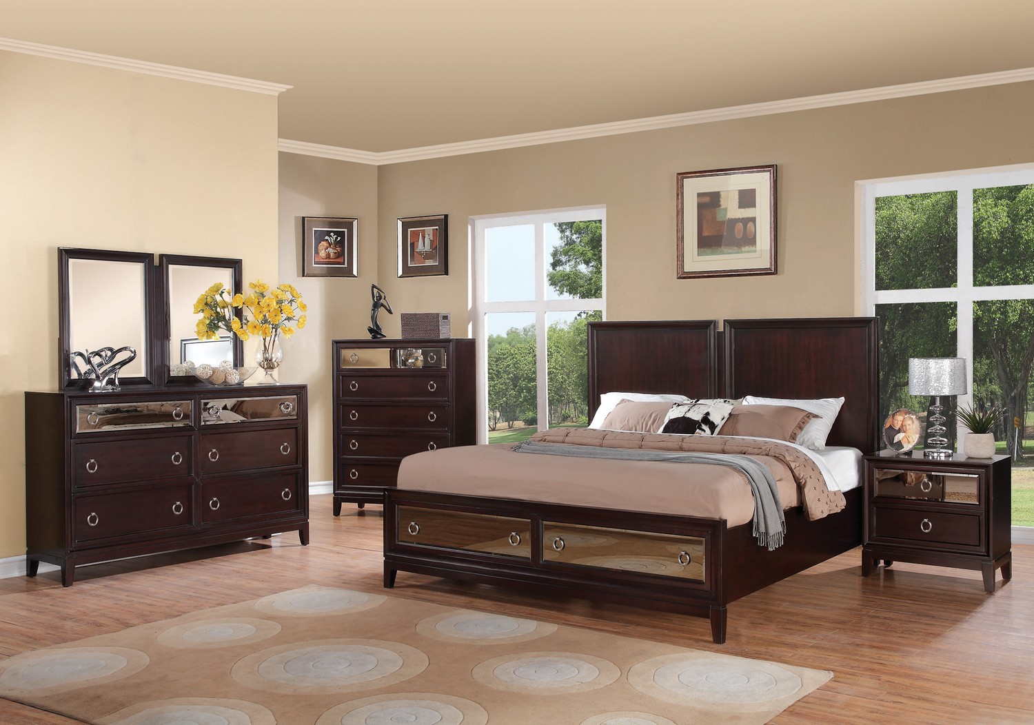 Coaster Williams Bedroom Collection - Cherry Coaster Williams Bedroom Collection - Cherry
