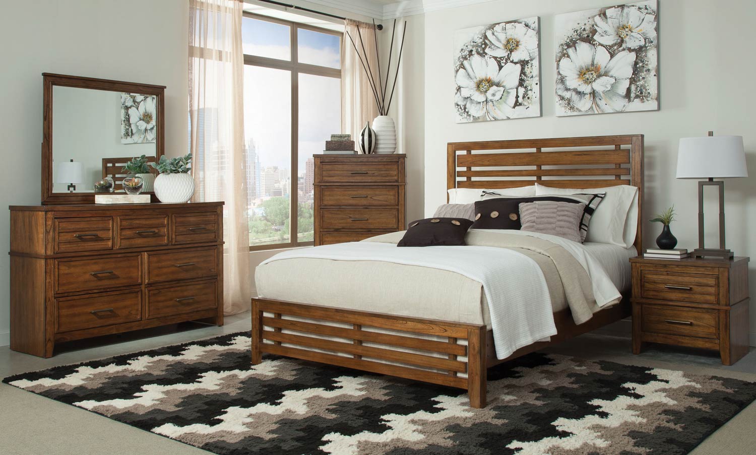Coaster Cupertino Bedroom Collection - Antique Amber