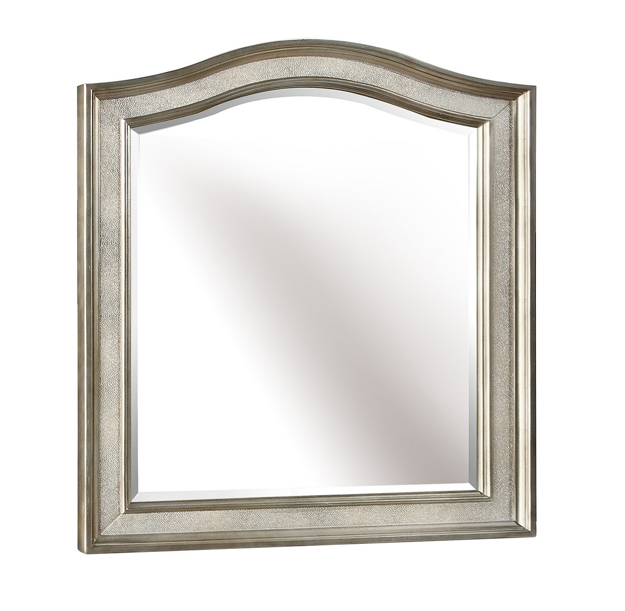 Coaster Bling Game Vanity Mirror - Metallic Platinum