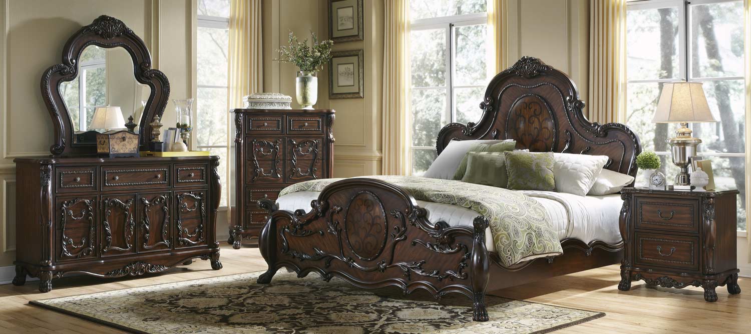 Coaster Abigail Bedroom Set - Cherry