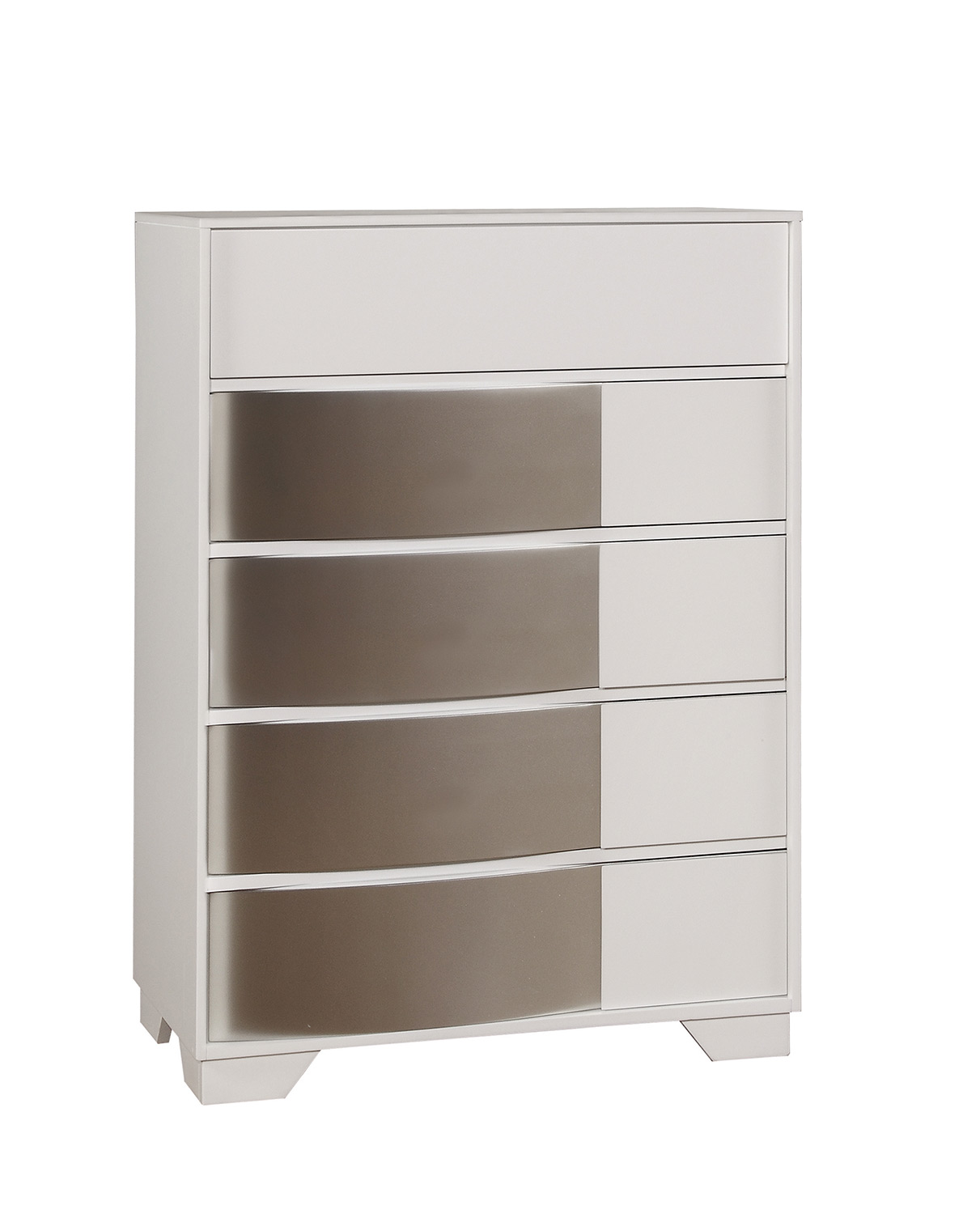Coaster Havering Chest - Blanco/Sterling