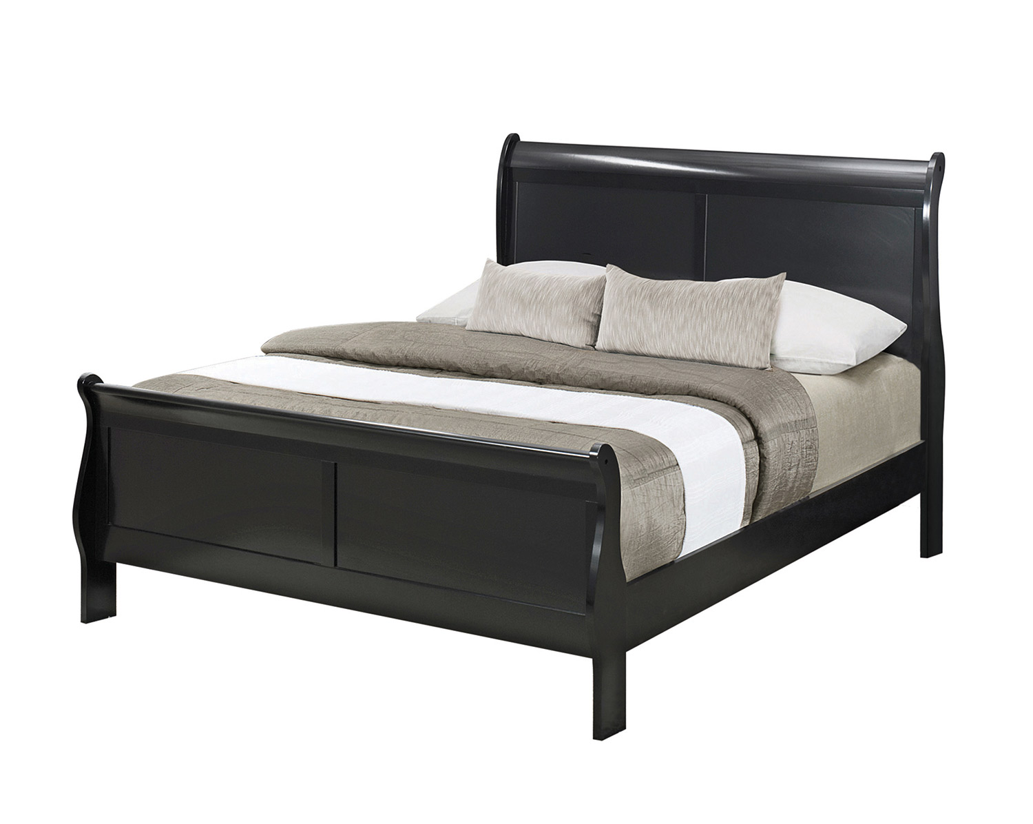 Coaster Louis Philippe Bed - Black