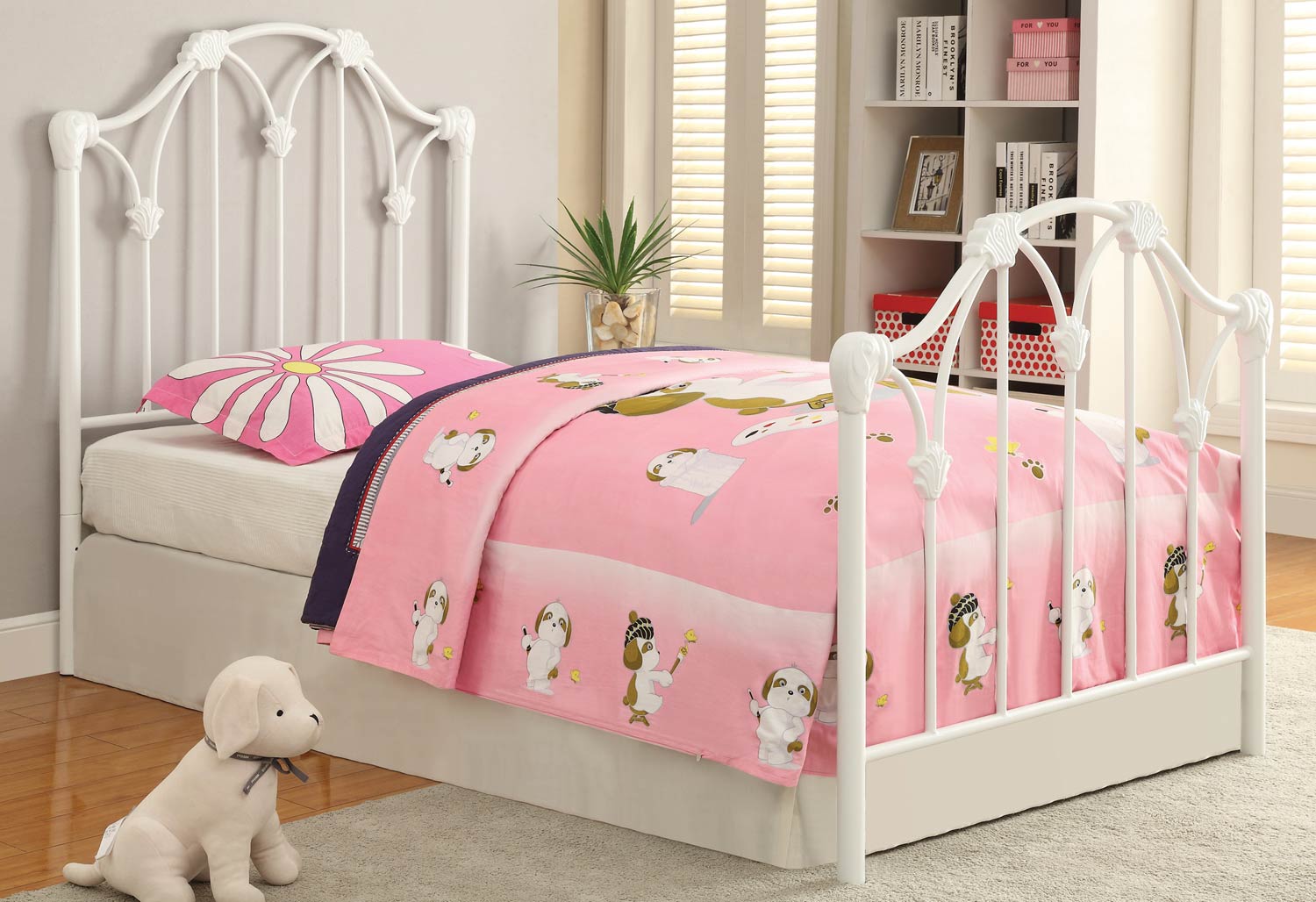 Coaster 300257 Youth Bed - White